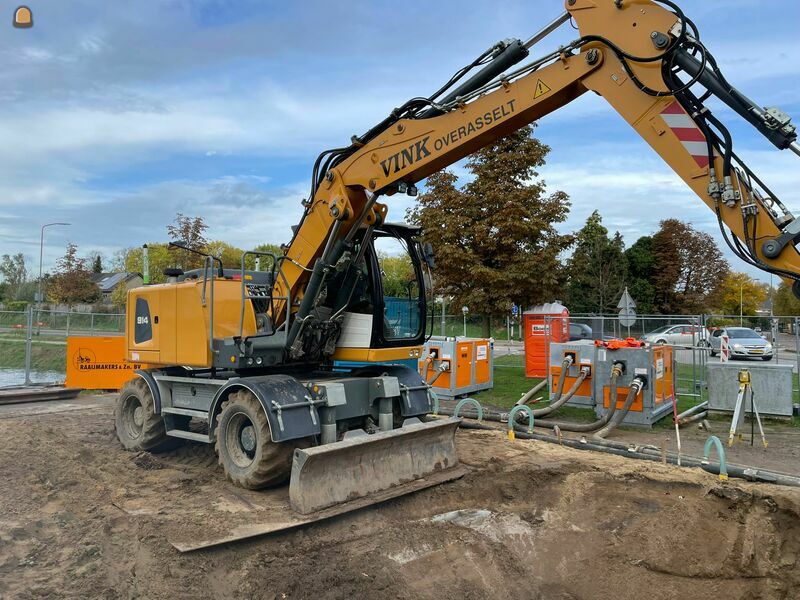 Mobiele liebherr kraan 17 ton