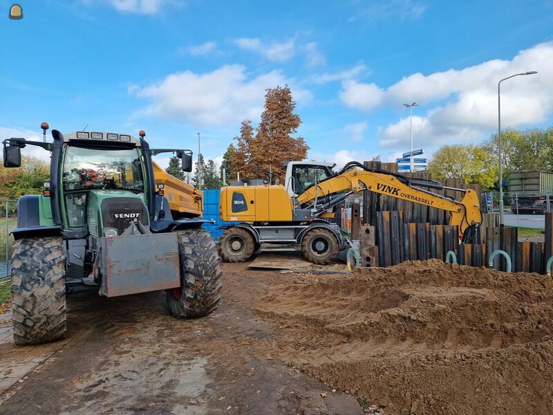 Mobiele liebherr kraan 17 ton