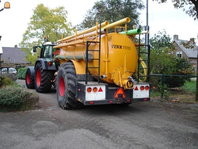 Fendt 714 met waterwagen