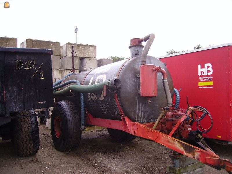 Fendt tractor HM kipper/tank