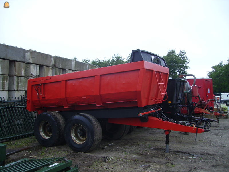 Fendt tractor HM kipper/tank