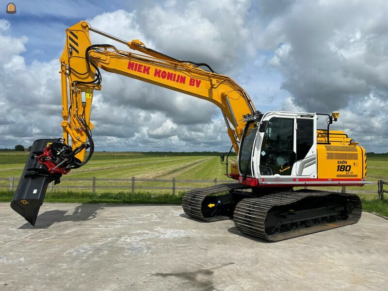 Hitachi ZX180LC-7 (stage V) GPS/draaikantelstuk/overdruk