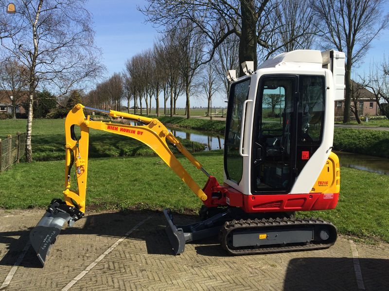 Takeuchi TB216 /overdruk