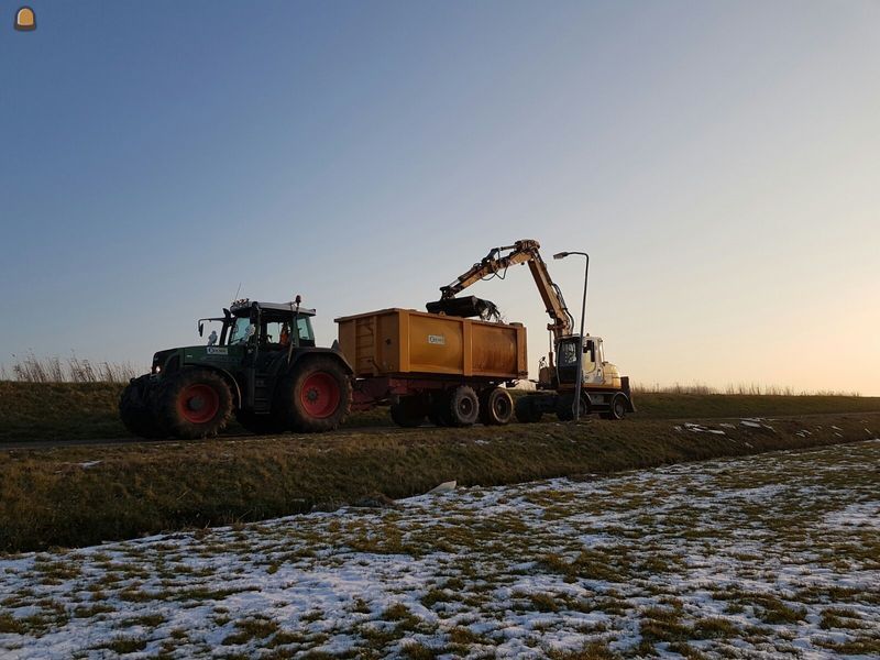 Fendt met vgm baggerkieper