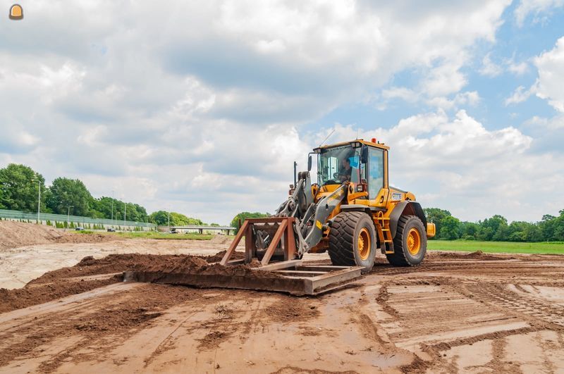 Volvo L70 met GPS