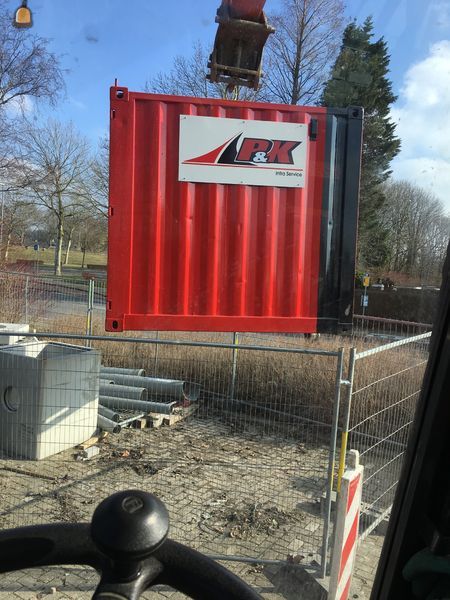 Riool container ingericht