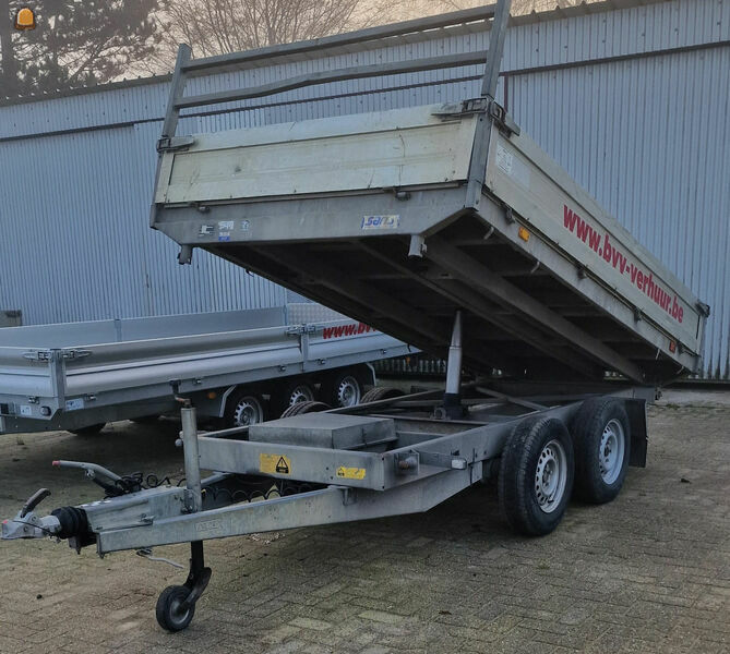 Kipper aanhangers van 2.5 tot 2.75 ton