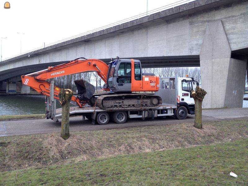 Iveco oprijwagen + dieplader