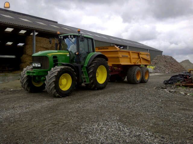 John Deere 7530 + 10 m3 Veenhuis