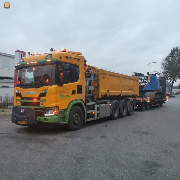 Scania G450 XT Knijperwagen 8x4