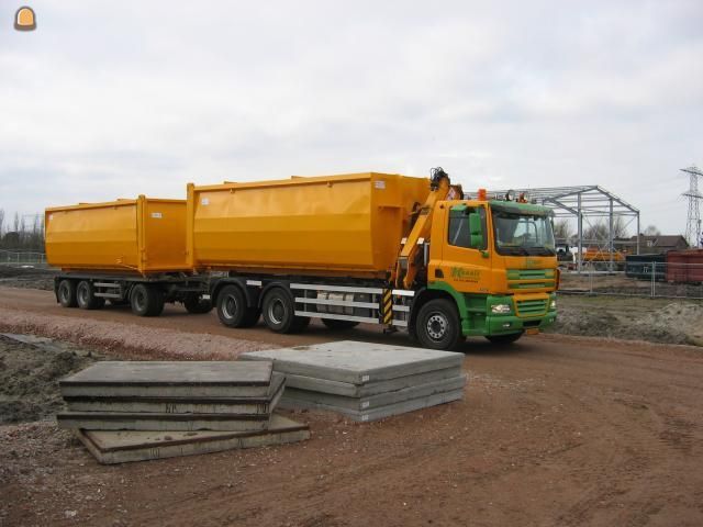 5x Schenk 30 m3 baggercontainer