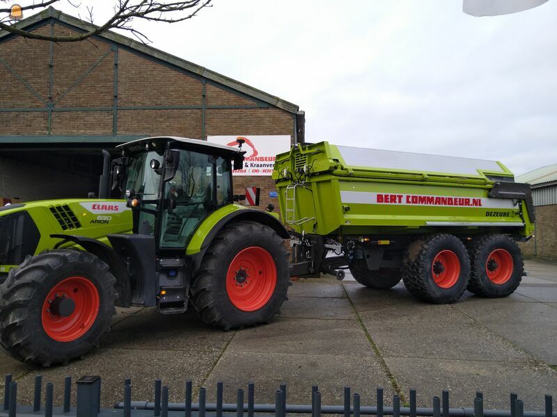 Claas + Dezeure 26 ton